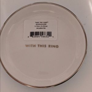 Kate Spade Take the Cake ring holder
